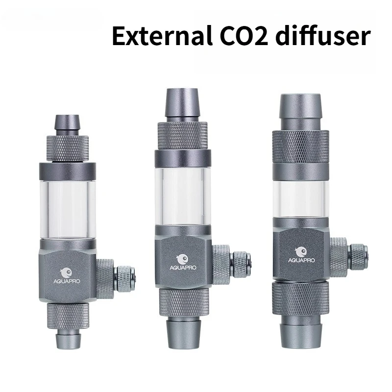 AQUAPRO External CO2 Atomizer Diffuser Sprayer Aquarium Fish Tanks Akvarium Filter Bucket Accessories Supplies Carbon Dioxide