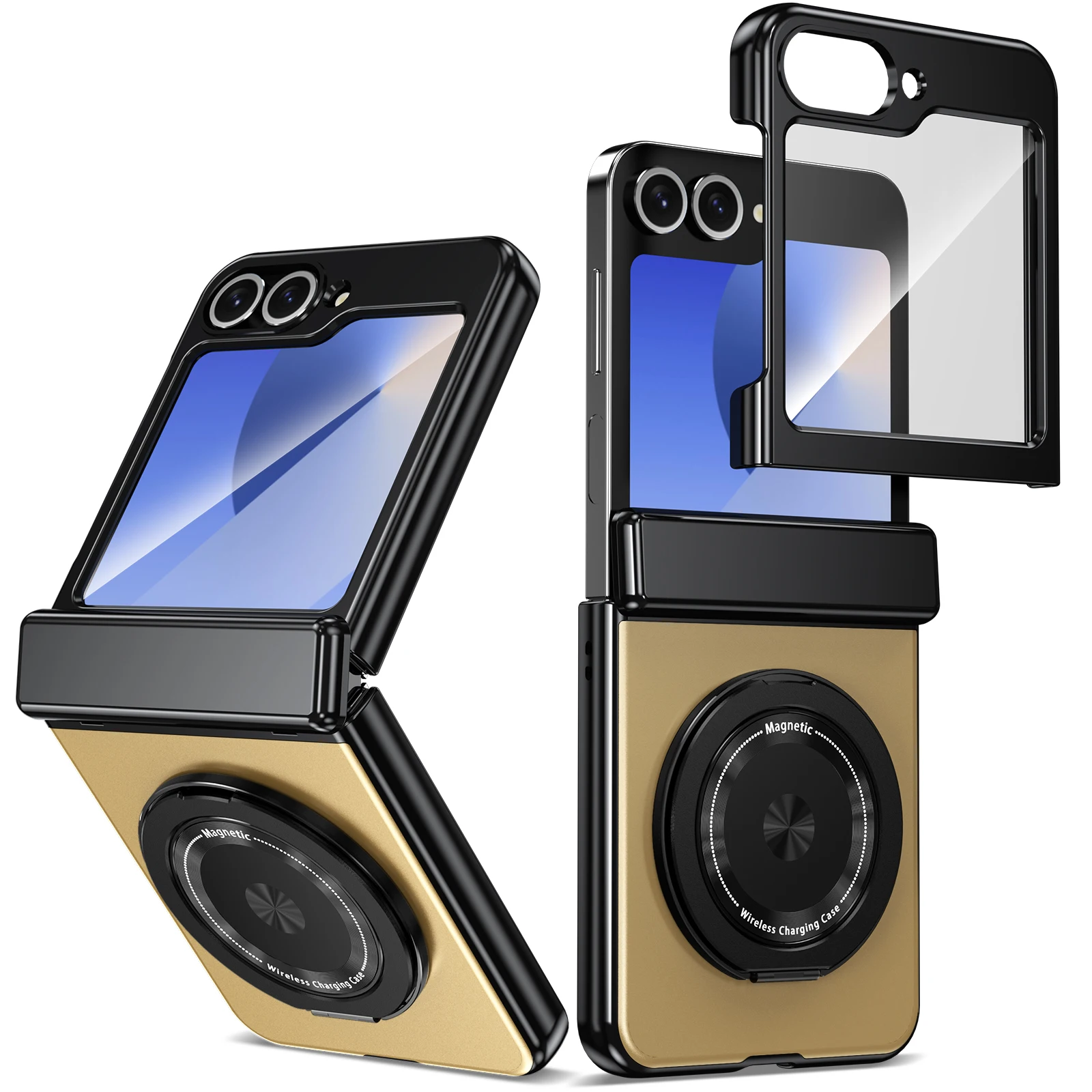 Anti-Shock Hinge Cell Phoen Bag Case for Samsung Galaxy Z Flip 8 5G Flip7 FE Flip6 Flip5 Flip 7 6 5 4 3 Flip4