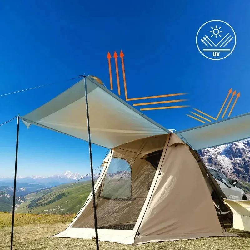 

2022 portable SUV Car Tent, Shade Awning for Camping, Vehicle Camping s Outdoor Travel