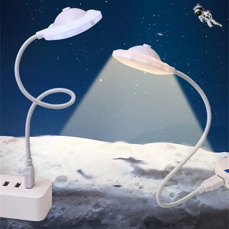 Usb Night Light One Click Switch Soft Light Durable Innovative Space Theme Astronaut Night Light Bend As You Like Keyboard Light