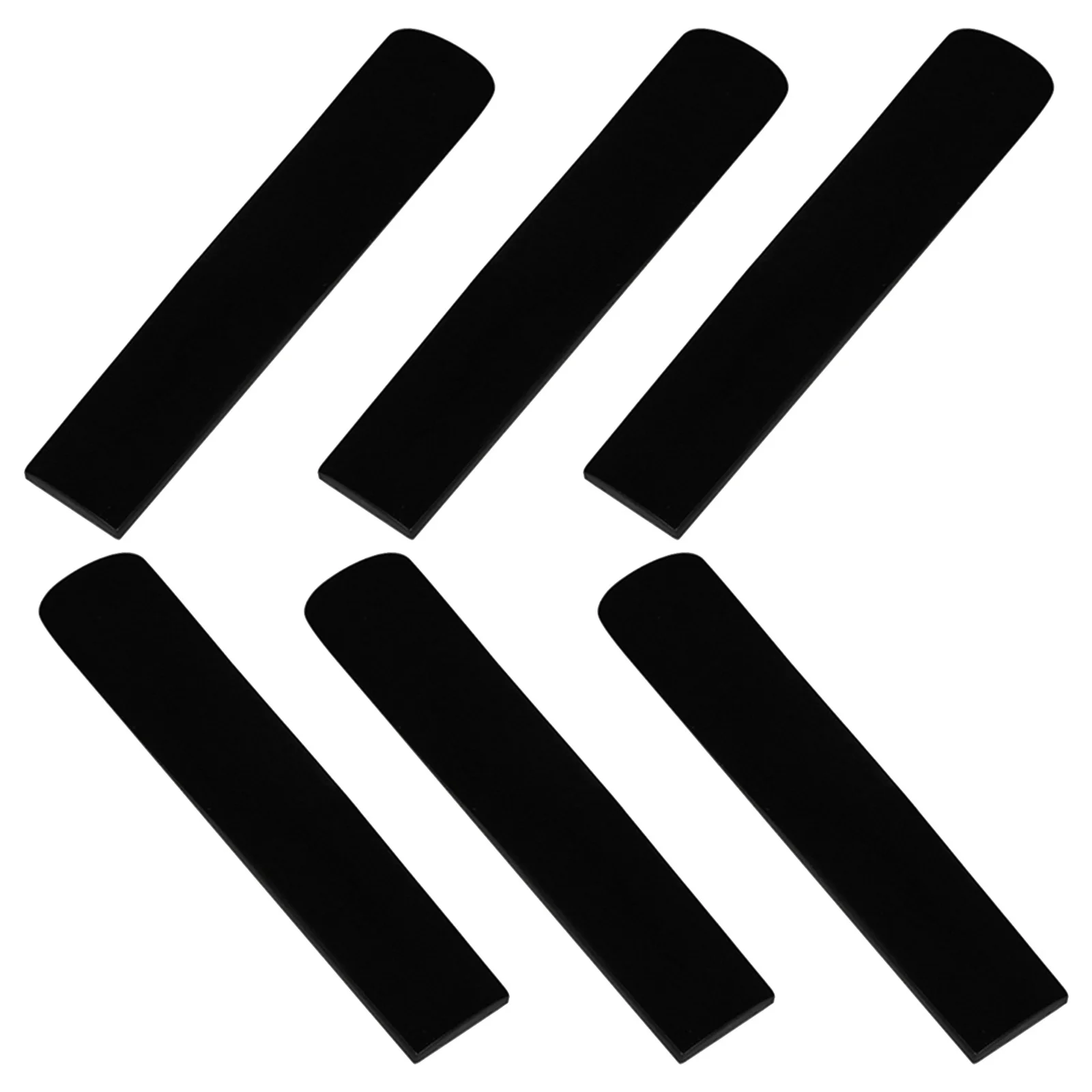 

6Pcs Tenor Saxophone Reeds Resin Black 3.14inch Length Strength 2.5 Suitable for Beginners Students Pros Saxophone Reed Set