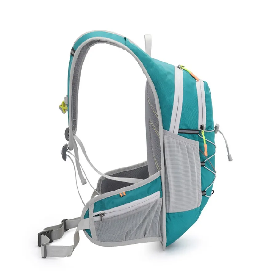 حقيبة ظهر أنيقة خفيفة الوزن لركوب الدراجات مع توافق الترطيب في الهواء الطلق والمشي لمسافات طويلة على ظهره وحقائب رياضية ماراثون