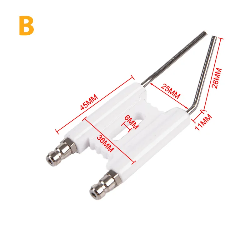 Professional Commercial Burner Replacement Part Integrated Ignition Pin Three Hole Eco Stove Durable Metal Cooking Tool