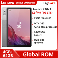 Global ROM Lenovo Tab K9/M9 4G LTE+WiFi 9inch 4GB+64GB MTK G80 Octa-core 5100mAh Battery Android Table Android 13