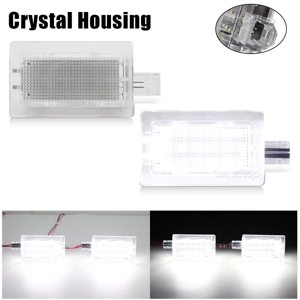 2/4pcs LED White Car Side Door Panel Courtesy Light For Dodge Charger Challenger Avenger Dart Magnum Stratus Car Accessories