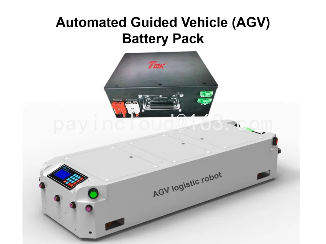 New AGV logistic vehicles battery pack lifepo4 48V 80Ah agv robot replacement internal battery pack storage robot battery