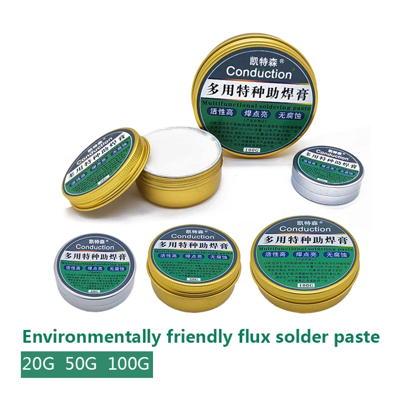 

No-clean Strong Rosin Solder Flux paste Safe Welding Solder Quick Welding For Aluminum/Stainless Steel/Copper/18650 battery