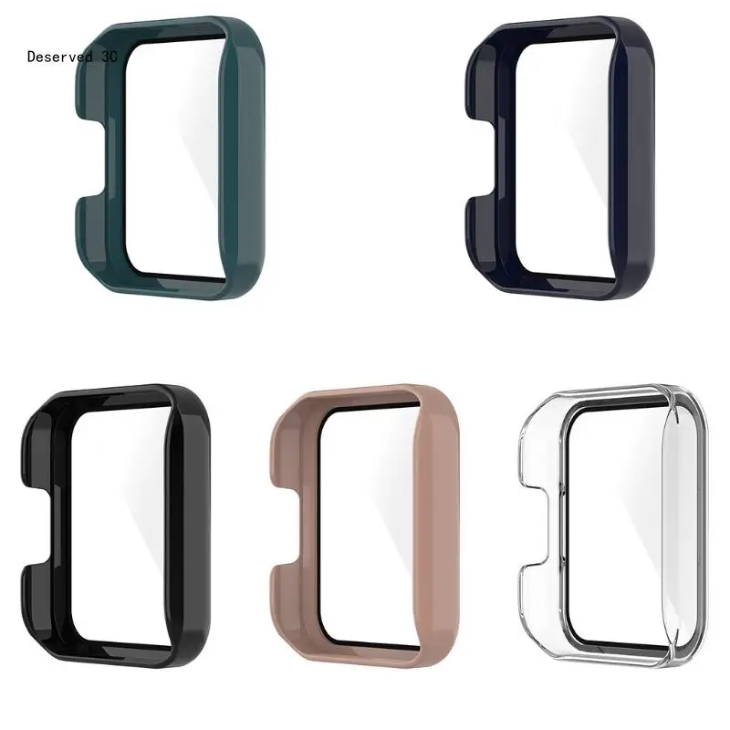 Screen Protector Housing for Redmi Watch 2 for Case Cover Full Coverage Tempered Film One-piece for Shell