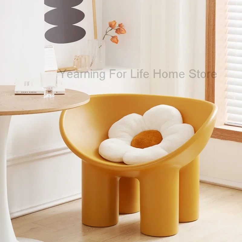 Modern Sofa Nordic Living Room Chairs Lounge Salon Relax Lazy Plastic Roly Poly Chair Designer Luxury Chaise Home Furniture