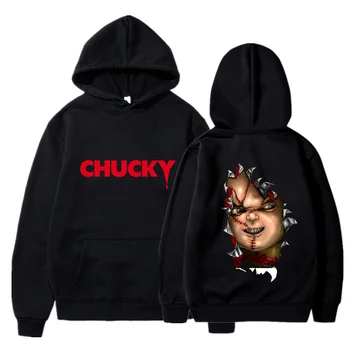 Chucky Hoodie Sweatshirts Child 'S Play Heren Vrouwen Mode Casual Cool Pullover Student Harajuku Streetwear Hoodies