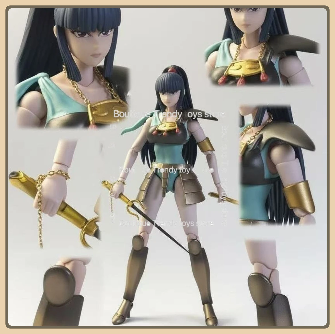 

[В наличии] Модели Lanxing Ronin Warriors Super Articulated Series: Фигурка Kayura Игрушки Подарки