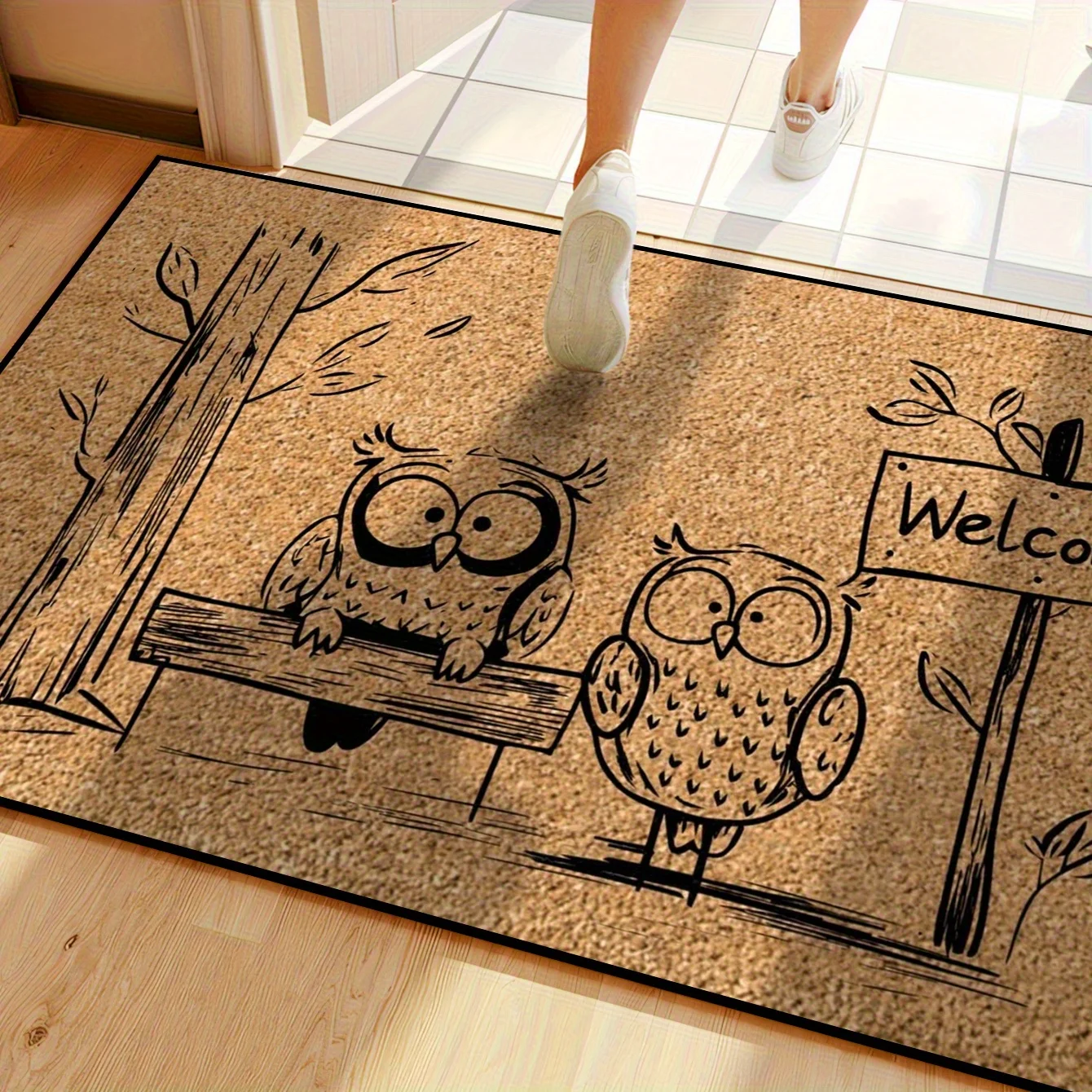 Piano Keys Music Note Doormat Treble Clef Musical Print Entrance Rug Indoor Porch Front Door Home Decor Floor Mat