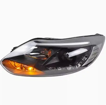 LED Headlight For FORD 2012-2014 Year For Focus 3 LED Strip Head Lamp