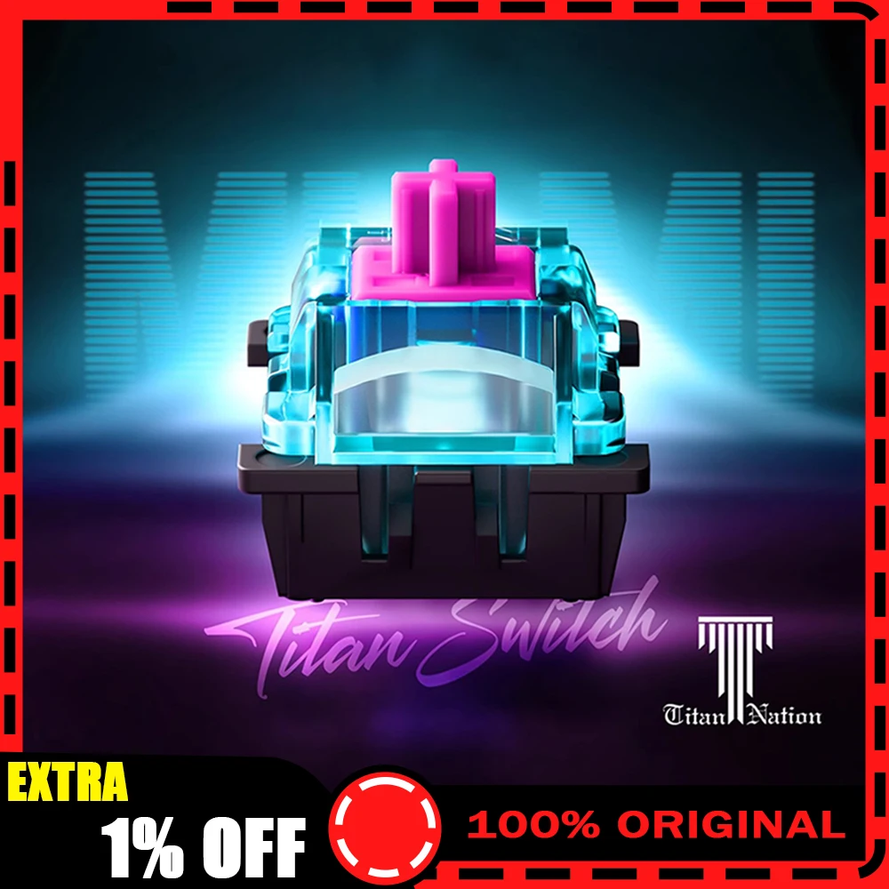 Titannation Miami Magnetic Axis Light Transmission Customize Itinerary Hifi Mahjong Sound Rt0.005mm 20mm Long Spring Accessories