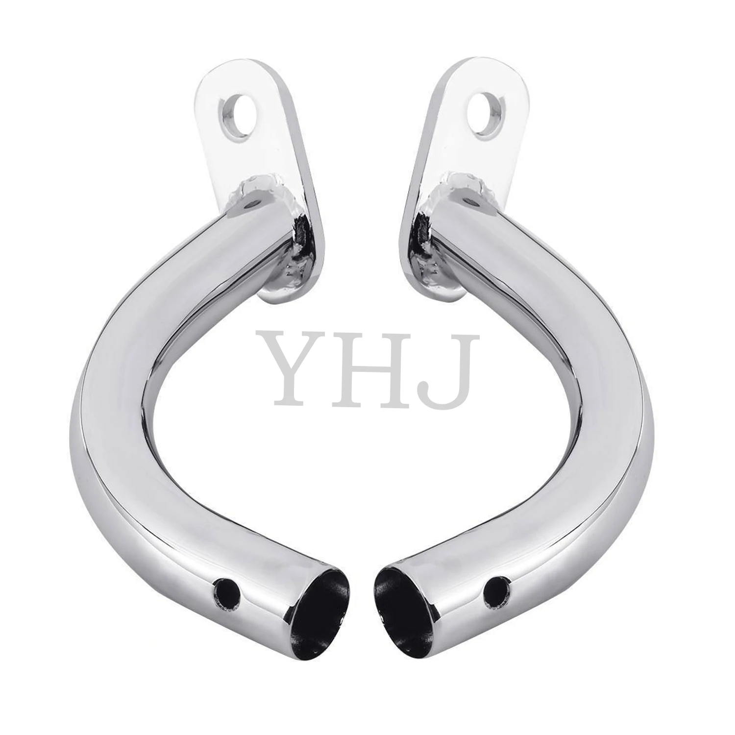 

For Harley Touring Electra Glide Ultra Classic FLHT 1997-2008 Motorcycle Saddlebag Guard Eliminator Support Bracket Black/Chrome