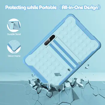 Pritom 10吋兒童平板電腦,安卓13.0系統,WiFi,四核心處理器,2GB內存,64GB儲存空間,內建YouTube,附保護套 8 最佳銷售 兒童iPad - №7