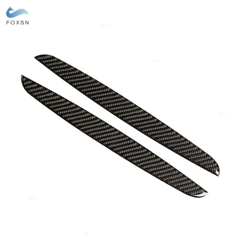 Soft Carbon Fiber Car-styling Exterior Front Bumper Above Kidney Grille Hood Cover Trim For BMW 3 Series E90 E91 2006 2007 2008