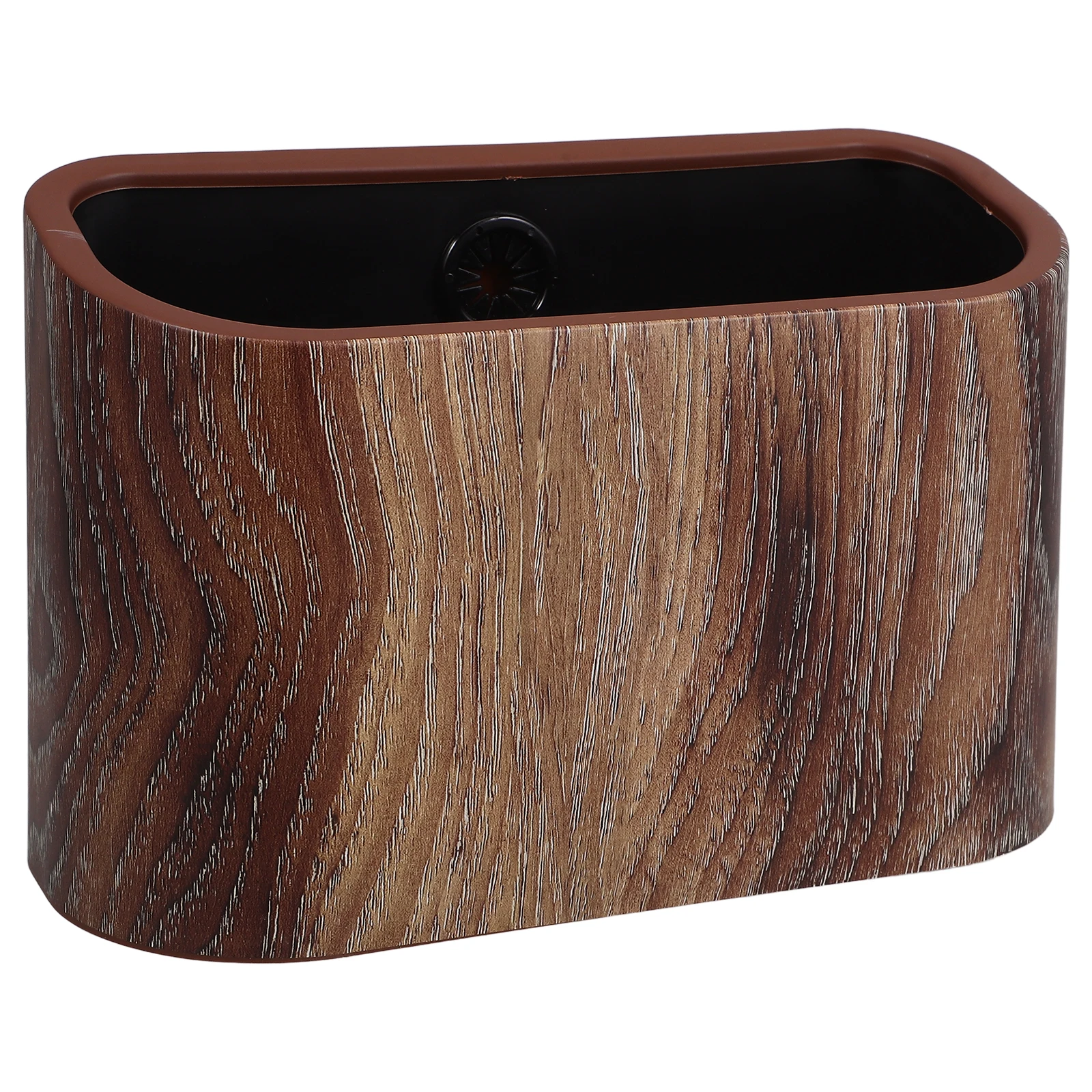 

Mini Desktop Trash Can Small Waste Basket for Office Kitchen Bathroom Stylish Portable Lightweight PP Material