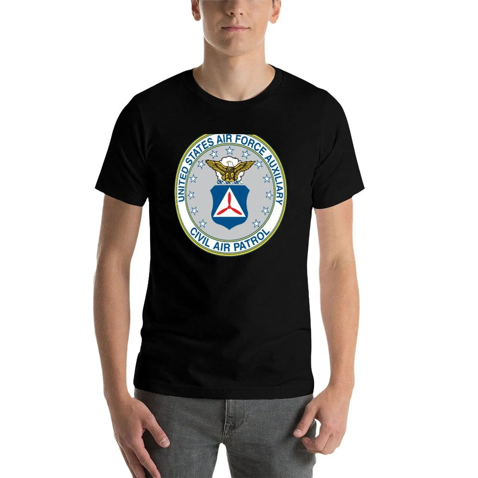 

Civil Air Patrol Seal T-Shirt man t shirts for men casual funny t shirts cotton t shirts for man cotton soft T-Shirt
