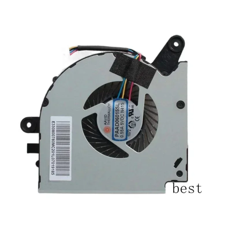 New Original Laptop CPU Cooling Fan For MSI 17.3 GF75 Thin 8/9/10th Gen MS-17F1/F2/F3/F4/F5/F6 PAAD06015SL 0.55A 5VDC N415 N416