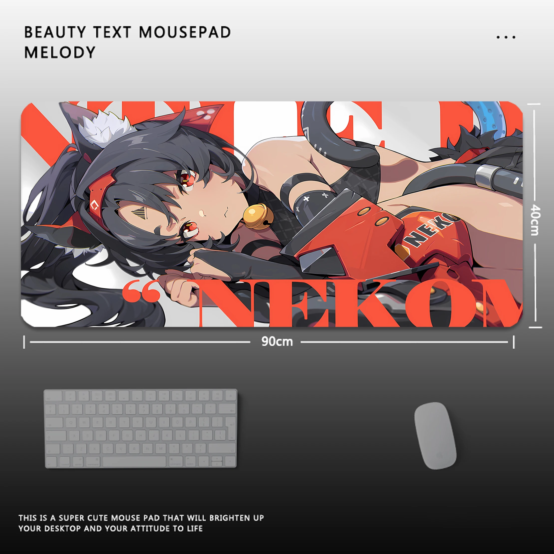 

Anime girl Large Mouse Pads For Desk Gaming Mouse Pad Mouse Pad with Stitched Edges and Non-Slip Rubber Base Extended Mouse Pad