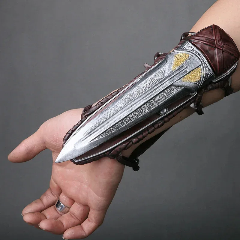 أنيمي المخفية شفرة كم شفرة المخفية الشكل إدوارد بليد الأسلحة الأكمام السيوف يمكن طرد أدوات تأثيري