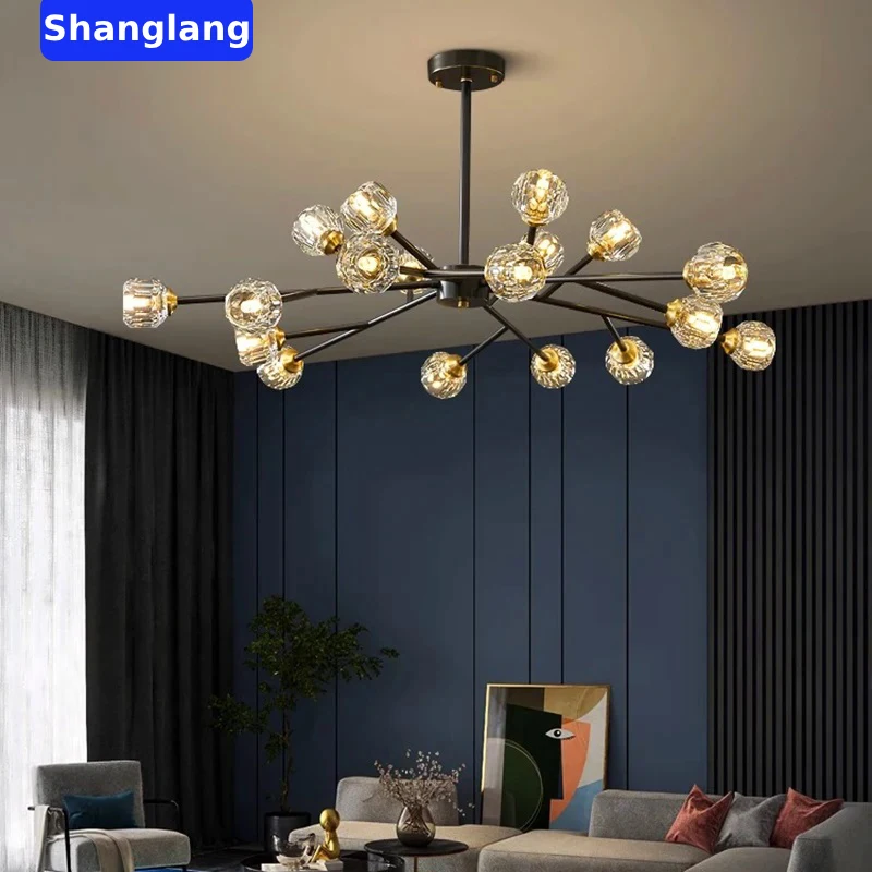 Morden Nordic Home Decoration Chandeliers Living Room Pendant Lights Indoor Lighting Dining Room Led Lights Hanging Lamp