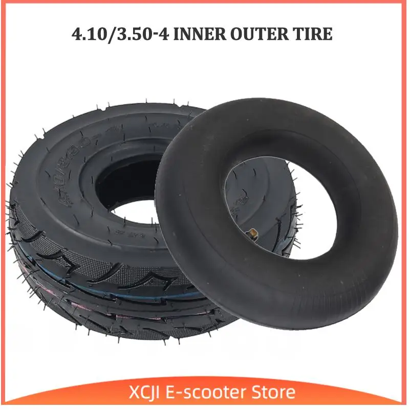

Пневматическая шина 4.10/3.50-4 (камера и покрышка) для самоката