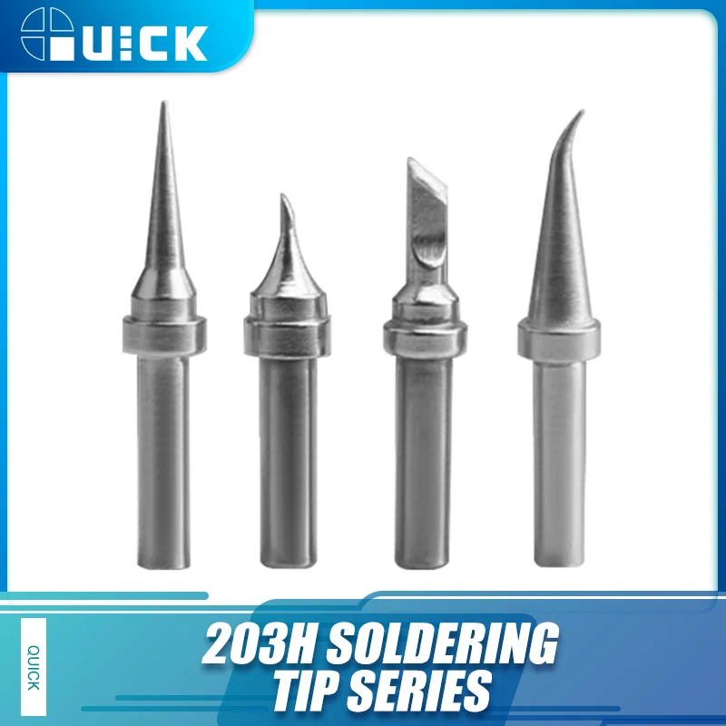 Original Quick SK/LI/1C/J Universal 203H For Soldering Station Solder Iron Welding Tip Head Top Sting BGA Lead-free Tools