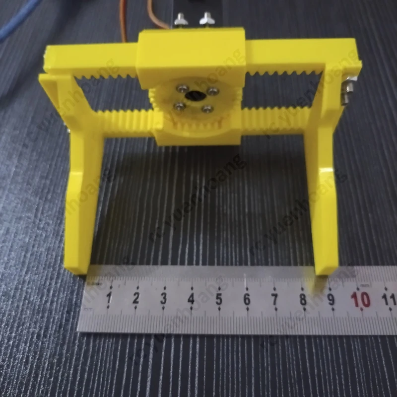 1Set Mini 0-180 Degree Servo Robot Arm Gripper 3D Printing DIY Assembly Modified Expandable Accessories Scientific Experiment