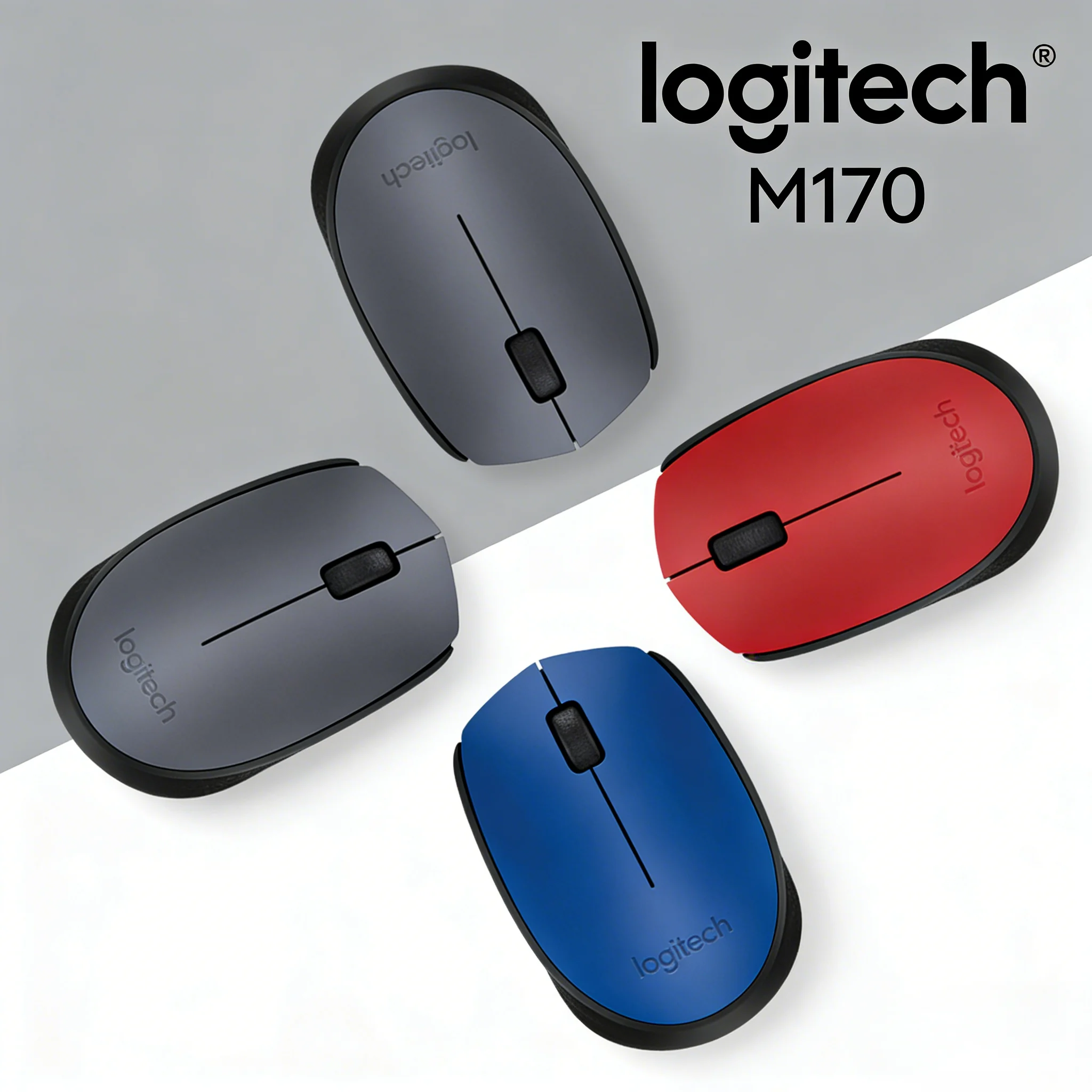 

M170/M185/M220/M221/M280 Wireless Mouse 2.4G Technology 10m Coverage