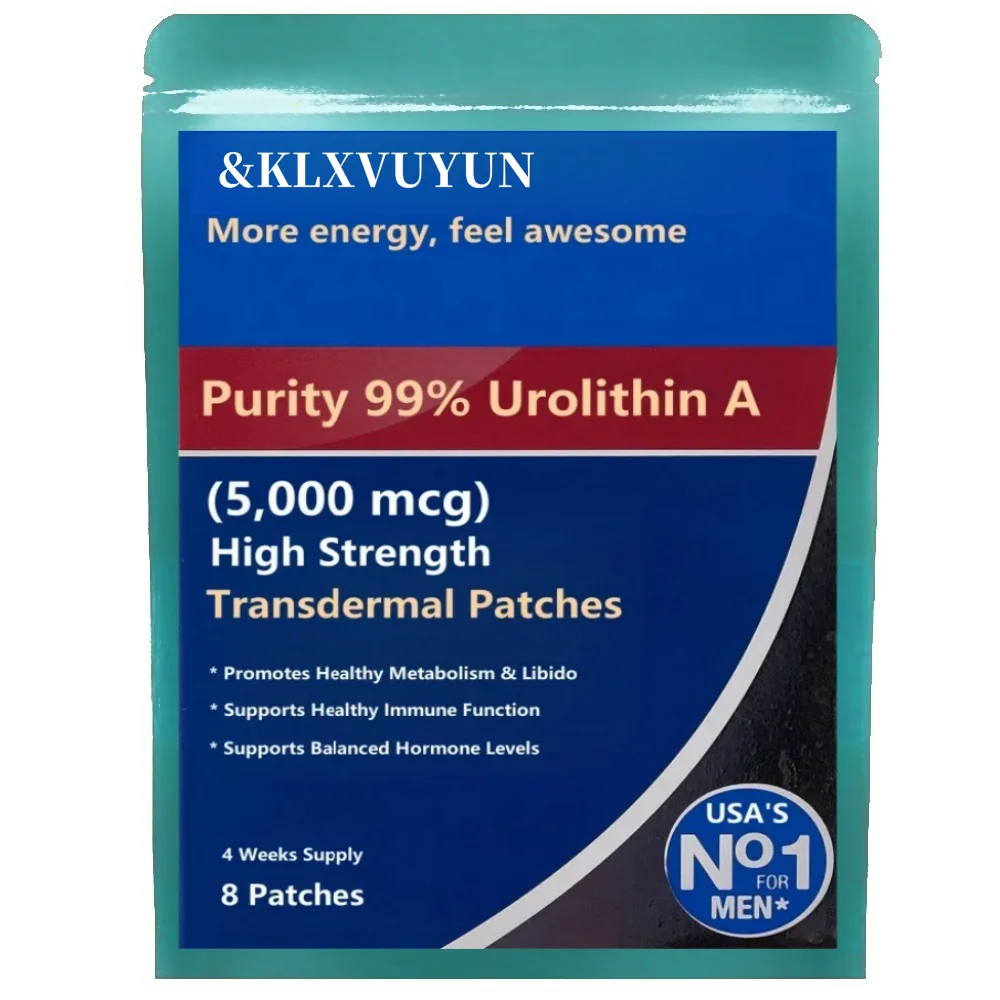 

Purity 99% Urolithin A - 5,000 Mcg ( Strength) Healthy Aging Formula - Transdermal Patches. Patches Made In Usa. 8 Weeks Sup