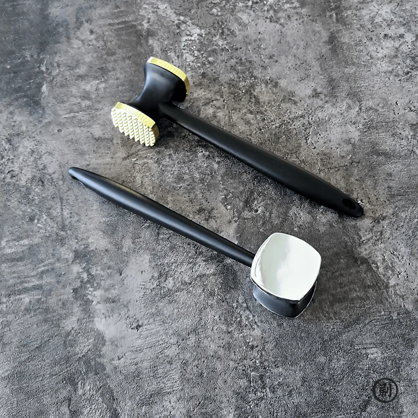 Heavy Duty Meat Hammer – Stainless Steel Head & Rubber Grip, Effortless Tenderizing Tool for Kitchen