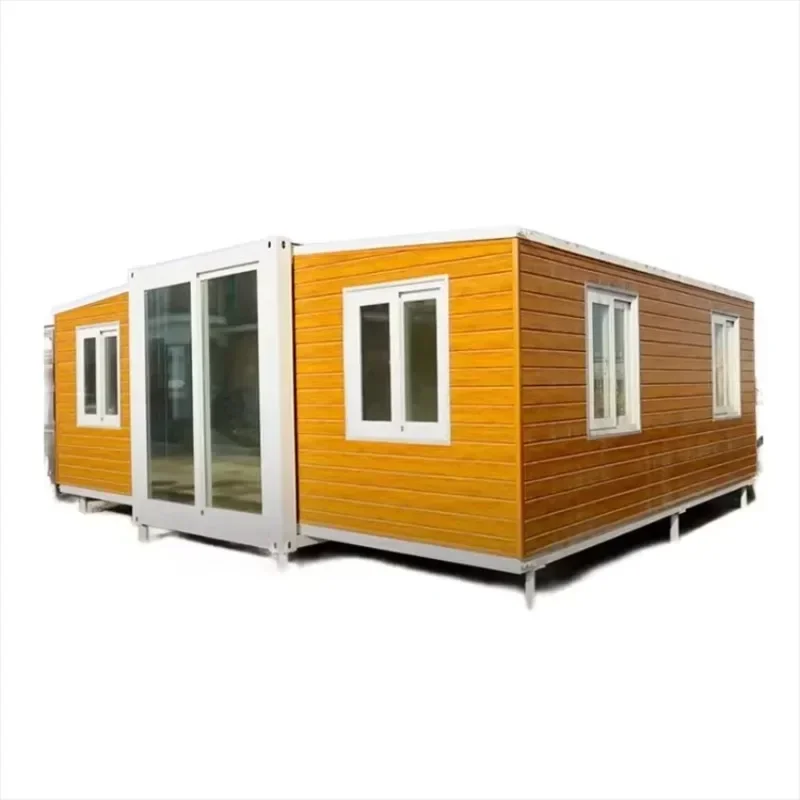 Design Import Prefab Modern Luxury Expandable Folding Container House Villa 3 Bedroom Prefabricated Home From China