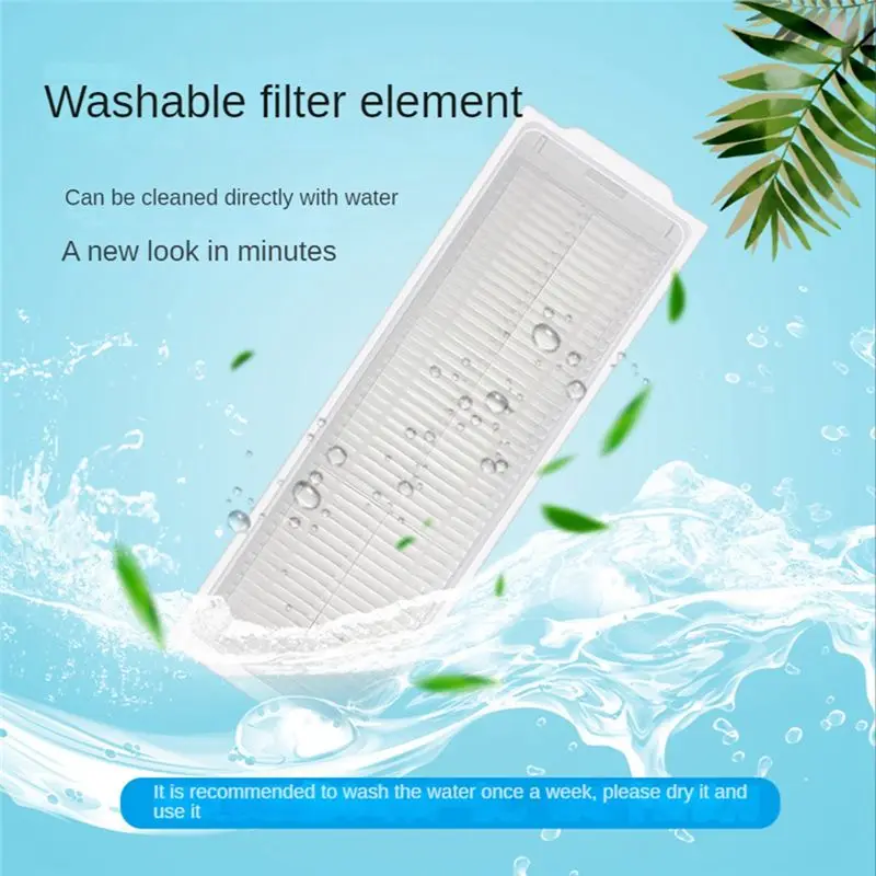 ABSJ-7PCS Main Side Brush Mop Cloths Hepa Filter Accessories For Mi Robot Vacuum-Mop Pro STYTJ02YM 3C Vacuum Cleaner