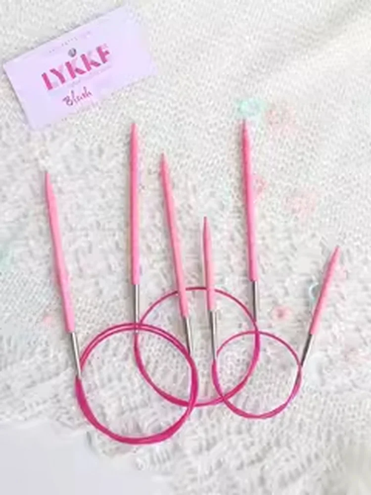 

Круговая вязальная игла Lykke 00 см, розово-красная, деревянная, для вязания свитеров, рукоделия, шитья, инструменты для домашнего творчества и готовые изделия...