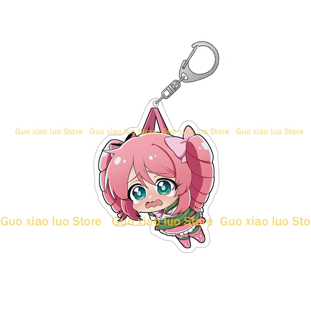 Guo Xiao Luo Store Gushing over Magical Girls Utena Hiiragi Kiwi Araga Korisu Morino simpatico portachiavi periferico anime Ciondolo borsa