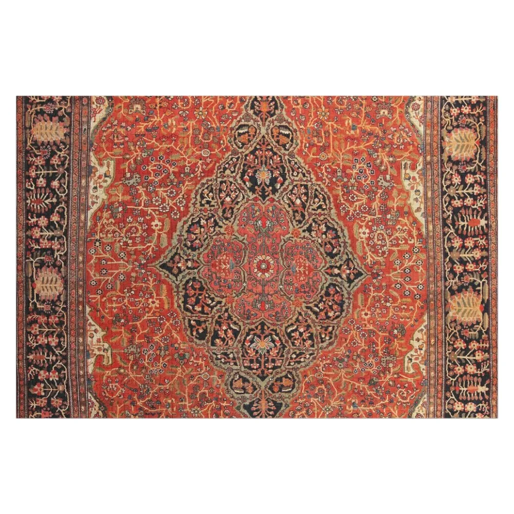

Antique Persian Sarouk Farahan Rug Print Jigsaw Puzzle Custom Customized Toys For Kids Personalize Custom Child Gift Puzzle