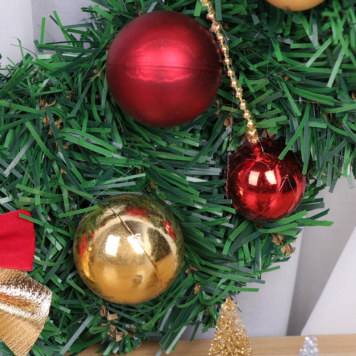 

Garland Wreath Door Crown Decor Christmas Hanging Ornament Ornaments Winter Indoor Flower