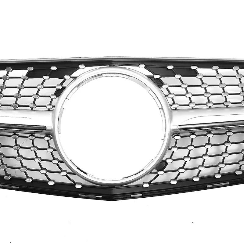 Hot Sale ABS Plastic Diamond Grille for 2008-2014 Benzs C-Class W204 New Condition Front Car Accessory