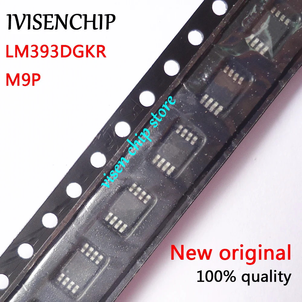 10pieces LM393DGKR LM393 M9P MSOP-8  chipset