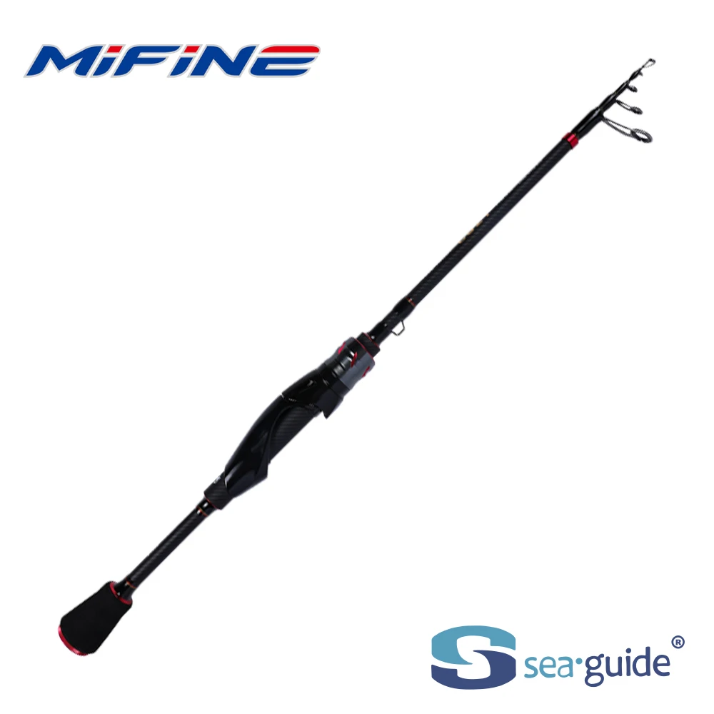 MIFINE COZY TELE TROUT Fishing Rod 24T Carbon Fiber Telescopic Travel Rock Spinning Rods CW 0.8-5g Tubular Tips Trout Fishing