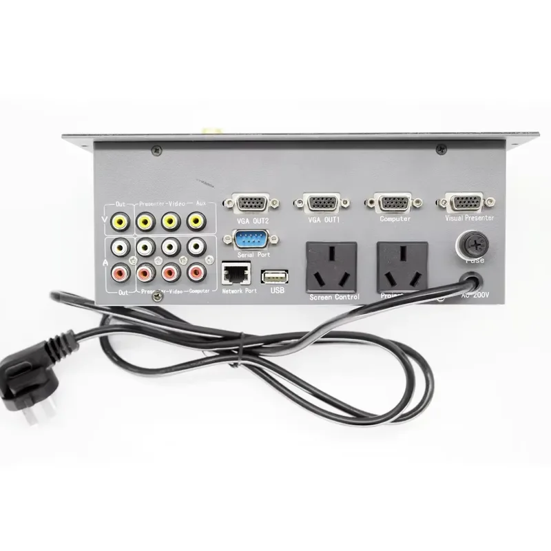 Central Controller Multimedia Controller for Classroom Audiovisual Podium Control Systems