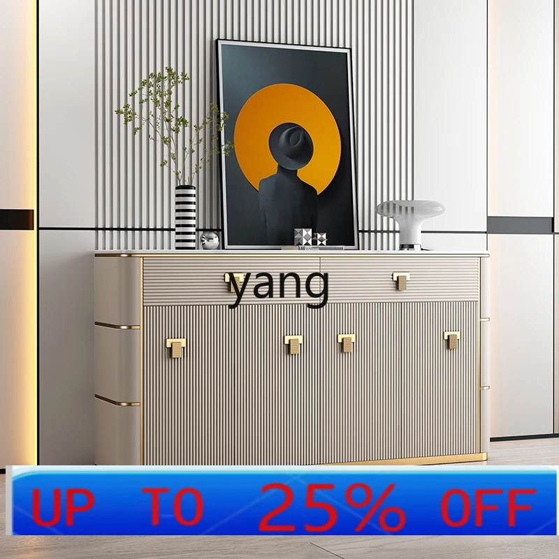 

lmm Light Luxury Entrance Cabinet Simple Modern Stone Plate Dining Side Living Room Decoration Home Storage Locker