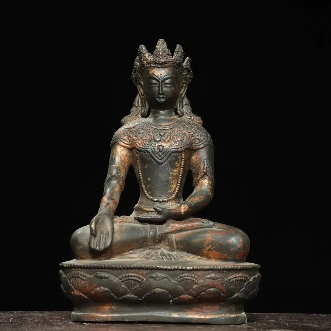 Copper mud gold [Tara] is 22 cm high, 13 cm wide, 7 cm thick and weighs 1.1 kg