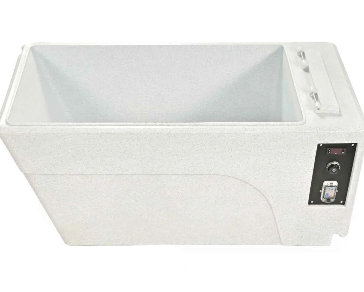 

STLFNew Model Rectangular Ice Bath Tub Acrylic One Piece Cold Plunge 1HP Chiller Integrated Ice Bath Tub for Athletes 220V