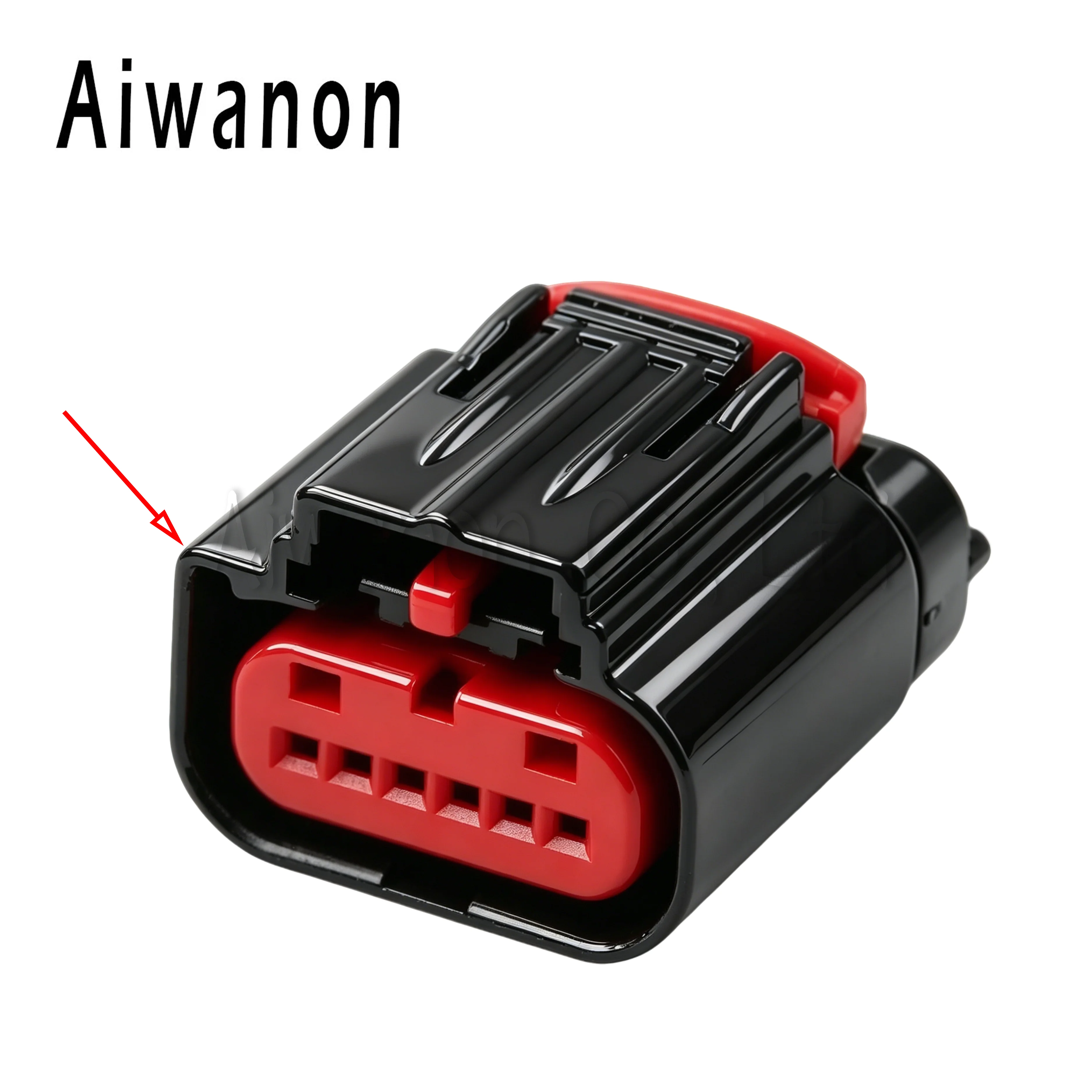1 Set 6 Pin 1-1419168-1 Car Accelerator Pedal Throttle Electrical Connectors Air Flow Meter Plug for 1438153-5 1-1419168-2