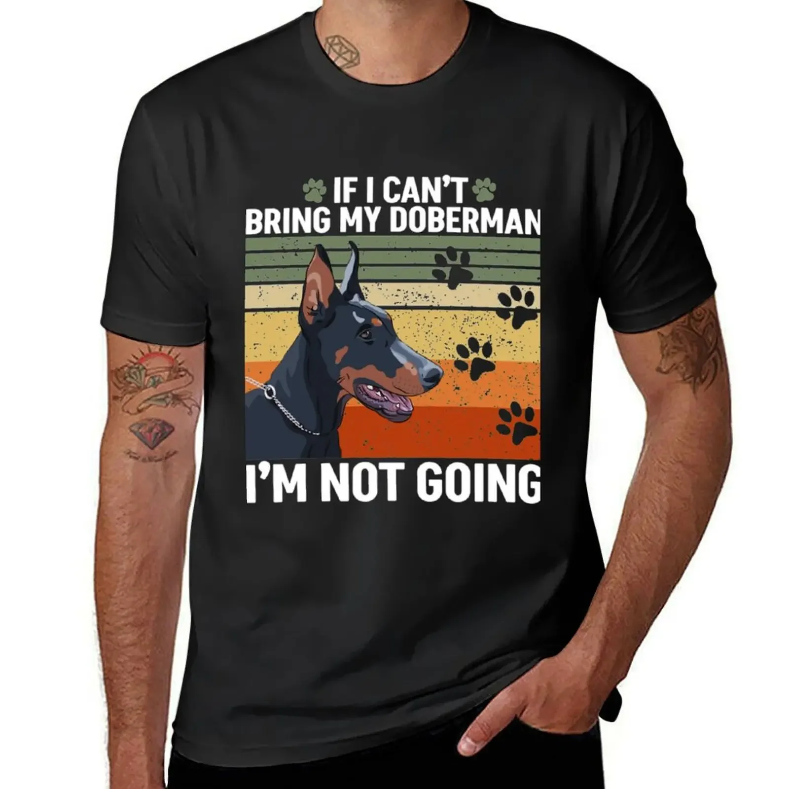 Doberman Shirt Doberman Gift Dog Lover Shirt Dobermann Pinscher Gift,Doberman T-Shirt cotton graphic tees mens clothes