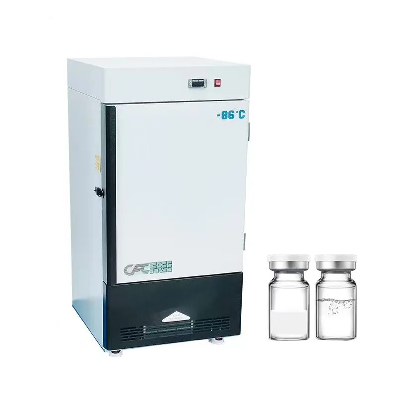 Portable -40℃~-86℃ Touch Screen Ultra Low Temperature Deep Freezer For Lab Storage