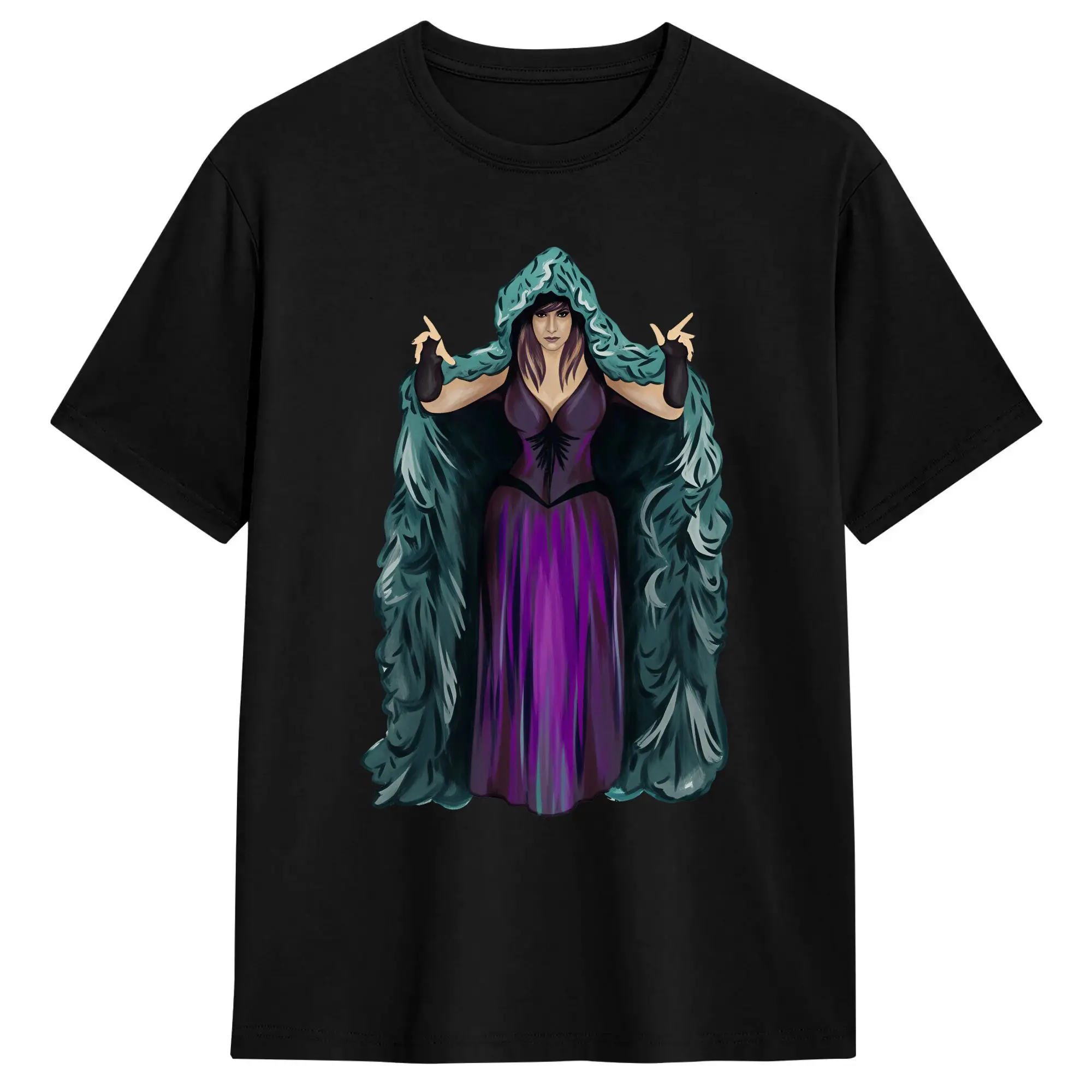 Penny Dreadful  Witch Horror T-Shirt  Hippie T-Shirts Short-Sleeved Streetwear Tshirt Beach Cotton 4XL 5XL 6XL Tees